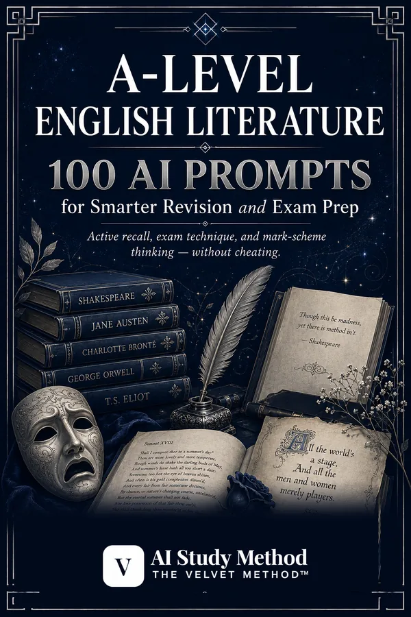 A-Level English Literature cover
